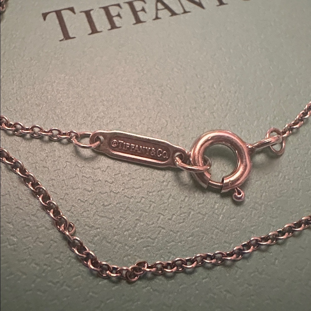 16” Tiffany & Co. sterling silver chain - Picture 2 of 3